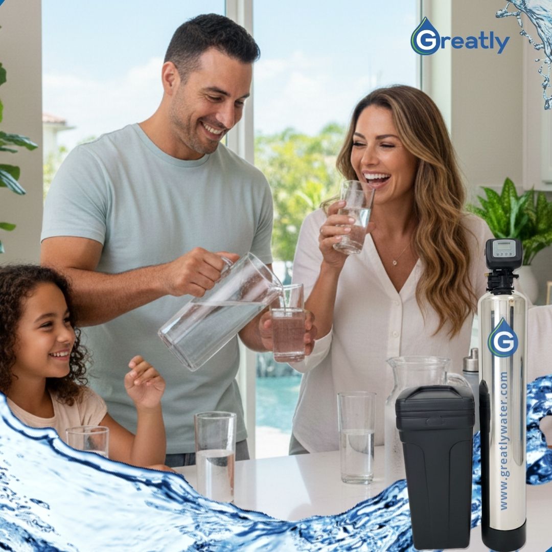 Sistema avanzado de purificación de agua para todo el hogar Greatly®